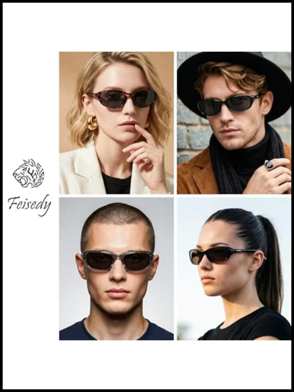 Vintage Y2K Oval Sunglasses UV400 Protection Unisex Retro Chic